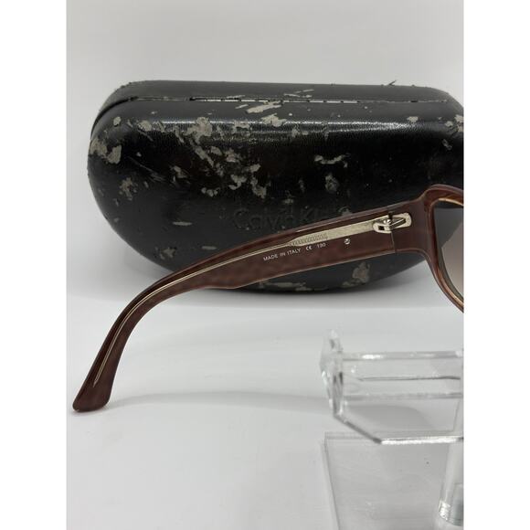 Calvin Klein Collection 9895 796 Sunglasses Brown Gradient Women Italy w Case main image 5
